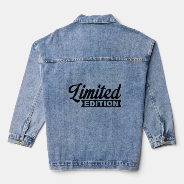 Limitierte Auflage Jeansjacke (Rückseite)
