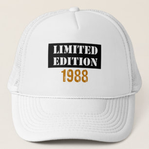 Limitierte Auflage Vintag 1988 Truckerkappe