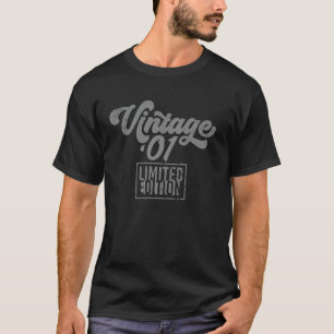 Limitierte Auflage Vintage 2001 T-Shirt