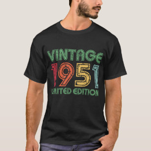 Limitierte Auflage zum 73. Geburtstag 1951 Vintage T-Shirt