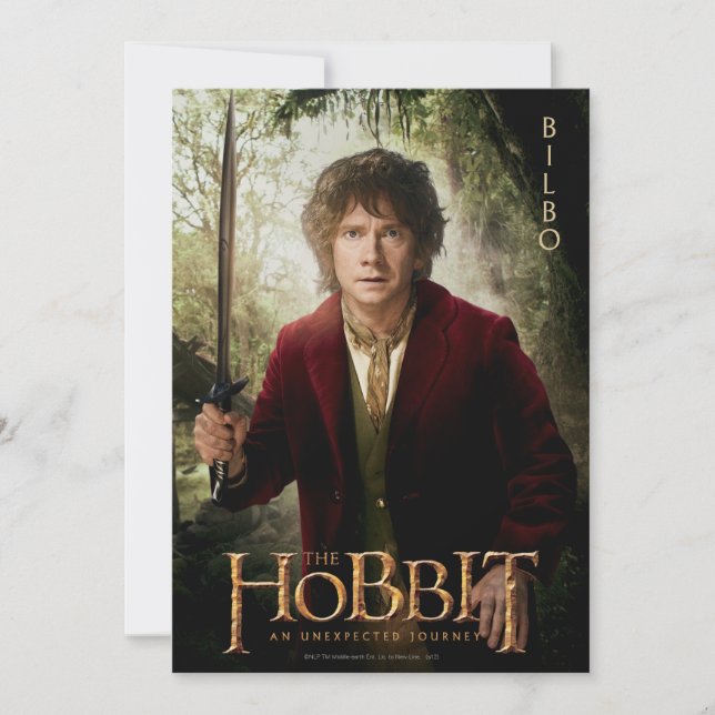 Limitierte Edition Artwork: BILBO BAGGINS™ (Vorderseite)