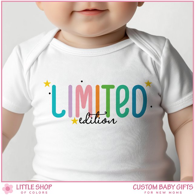 Limitierte Edition Benutzerdefinierter Text Baby Strampler (Von Creator hochgeladen)