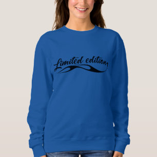 Limitierte Edition Brush Script Typografie Sweatshirt