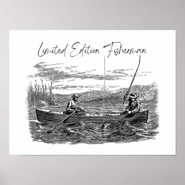 Limitierte Edition Fischer Poster (Vorne)