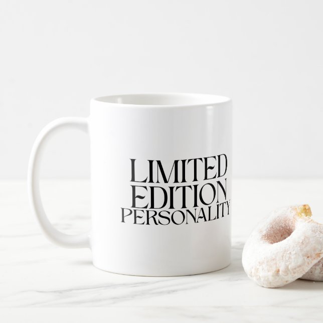 Limitierte Edition Persönlichkeit Sarkastische Typ Kaffeetasse (Mit Donut)