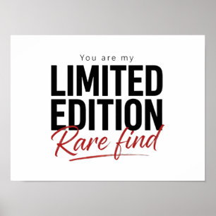 Limitierte Edition Poster Motivationszitat Kunst