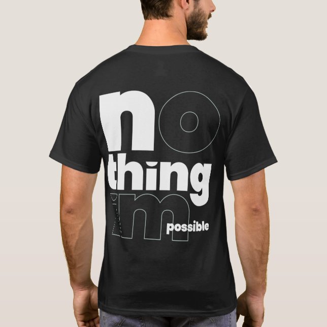 Limitierte Herren-T-Shirt T-Shirt (Rückseite)