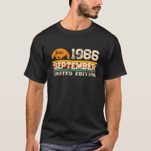 Limitiertes T-Shirt der Edition Est. September 198
