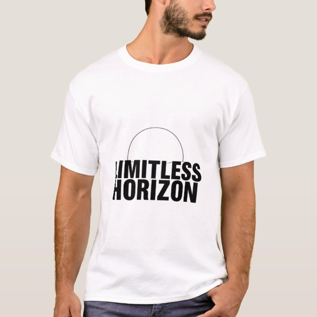 Limitless Horizon Sunset T-Shirt (Vorderseite)