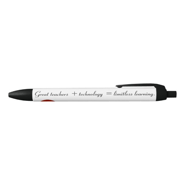 Limitless Learning" Inspiration Pen Kugelschreiber (Oberseite)