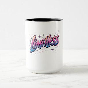 Limitlose Coffe-Tasse - Fett inspirierende Word-Cu Tasse