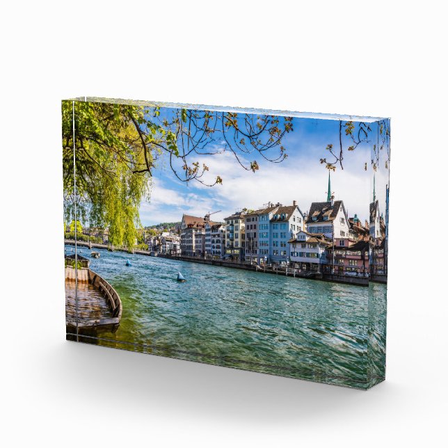 Limmat River, Zürich Fotoblock (Rechts)