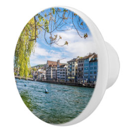 Limmat River, Zürich Keramikknauf