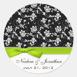 Limon Bow Wedding Blume Sticker