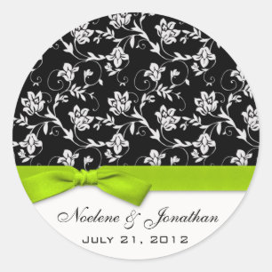Limon Bow Wedding Blume Sticker