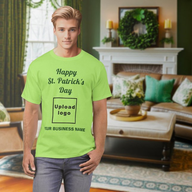 Limon Color St. Patrick's Day Business T - Shirt (Lime color St. Patrick's Day business t-Shirt)