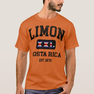 Limon Costa Rica XXL Athletic Design T-Shirt