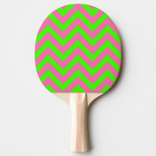 Limon, Hot Pink #2 LG Zickzack ZigZag Muster Tischtennis Schläger