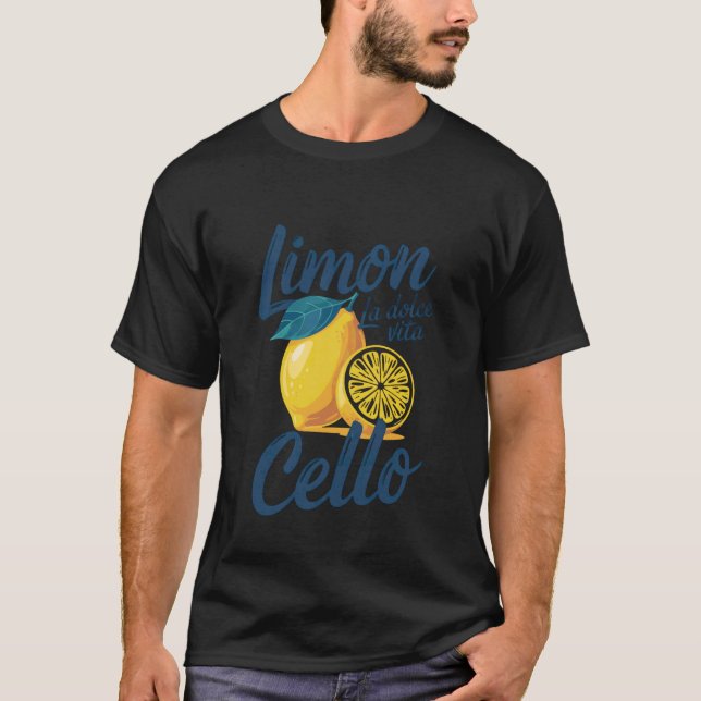 Limon La Dolce Vita Cello Lemon Delight T-Shirt (Vorderseite)