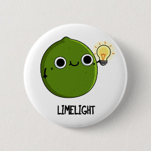 Limon-light Funny Fruit Limon Pun Button