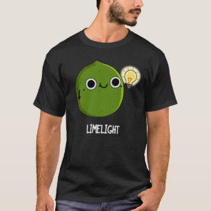 Limon-light Funny Fruit Limon Pun Dark BG T-Shirt