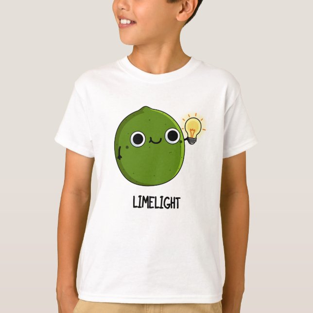 Limon-light Funny Fruit Limon Pun T-Shirt (Vorderseite)