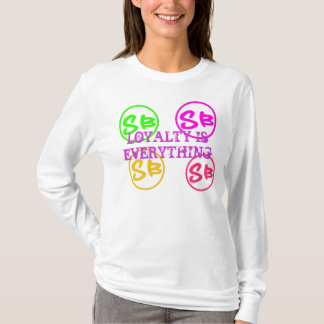 Limon, lila, orange, rosa, IST LOYALITÄT ALLES T-Shirt