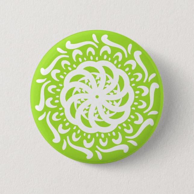 Limon Mandala Button (Vorderseite)