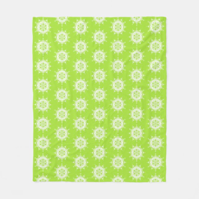 Limon Mandala Fleecedecke (Vorderseite)