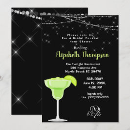Limon Margarita Bridal Cocktail Dusche Einladung