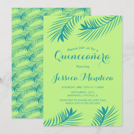 Limon Palmblättriger Palmblätterblättertraum Süß 1 Einladung