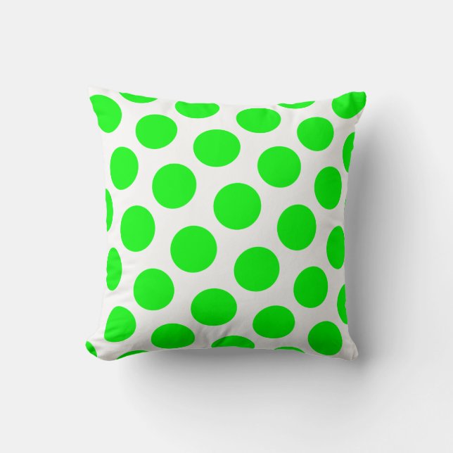 Limon Polka Dot Kissen (Vorderseite)