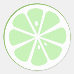 Limon Runder Aufkleber
