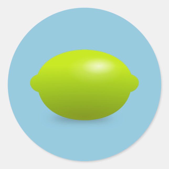 Limon Runder Aufkleber (Vorderseite)