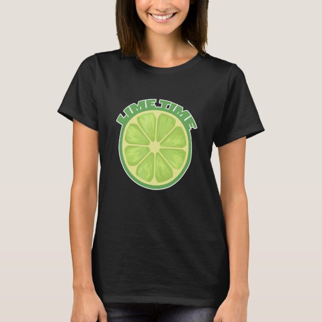 Limon Time Margarita Limon Limon Barista T-Shirt (Vorderseite)