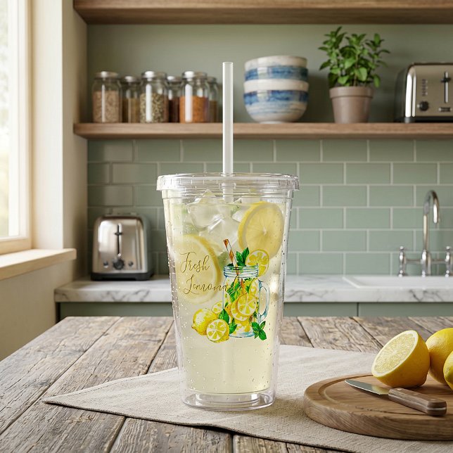 Limonade Acryltrinkbecher (Von Creator hochgeladen)