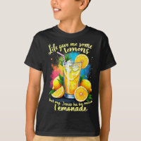 Limonade Bibel Leben Gab Mir Einige Zitronen Jesus