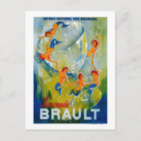 Limonade Brault Vintag PosterEurope