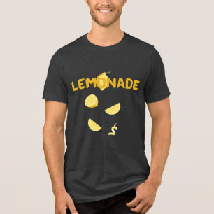 Limonade-Grafik-T-Shirt - Süßes Zitronen-Shirt Tri-Blend Shirt