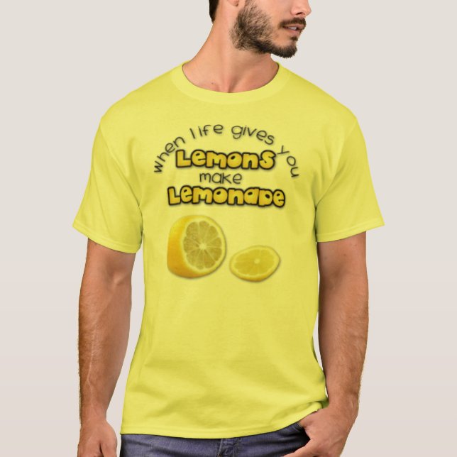 Limonade - grundlegender T - Shirt (Vorderseite)