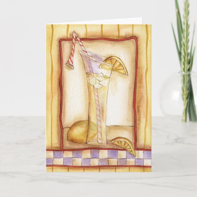 Limonade Karte (Vorderseite)