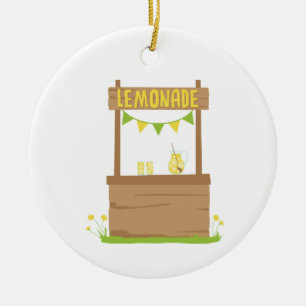 Limonade Keramik Ornament