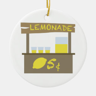Limonade Keramik Ornament