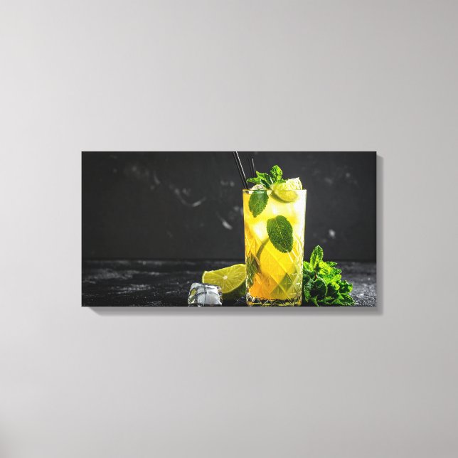 Limonade Leinwanddruck (Vorderseite)