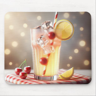 Limonade mit Kirschen Mousepad