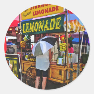 Limonade Runder Aufkleber
