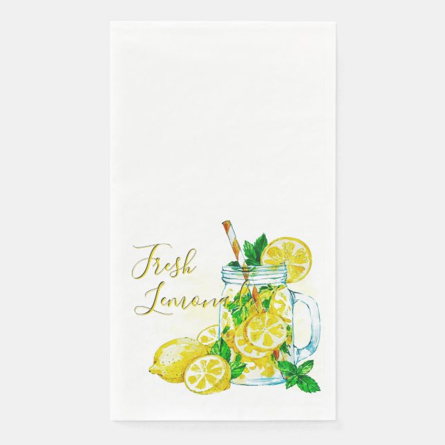 Limonade Serviette (Vorderseite)