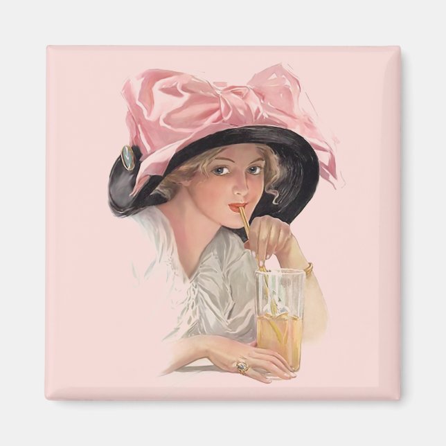 Limonade trinken magnet (Vorne)