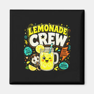 Limonaden-Crew lustige süße Kinder Limonadenstand Magnet
