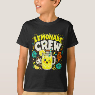 Limonaden-Crew lustige süße Kinder Limonadenstand T-Shirt